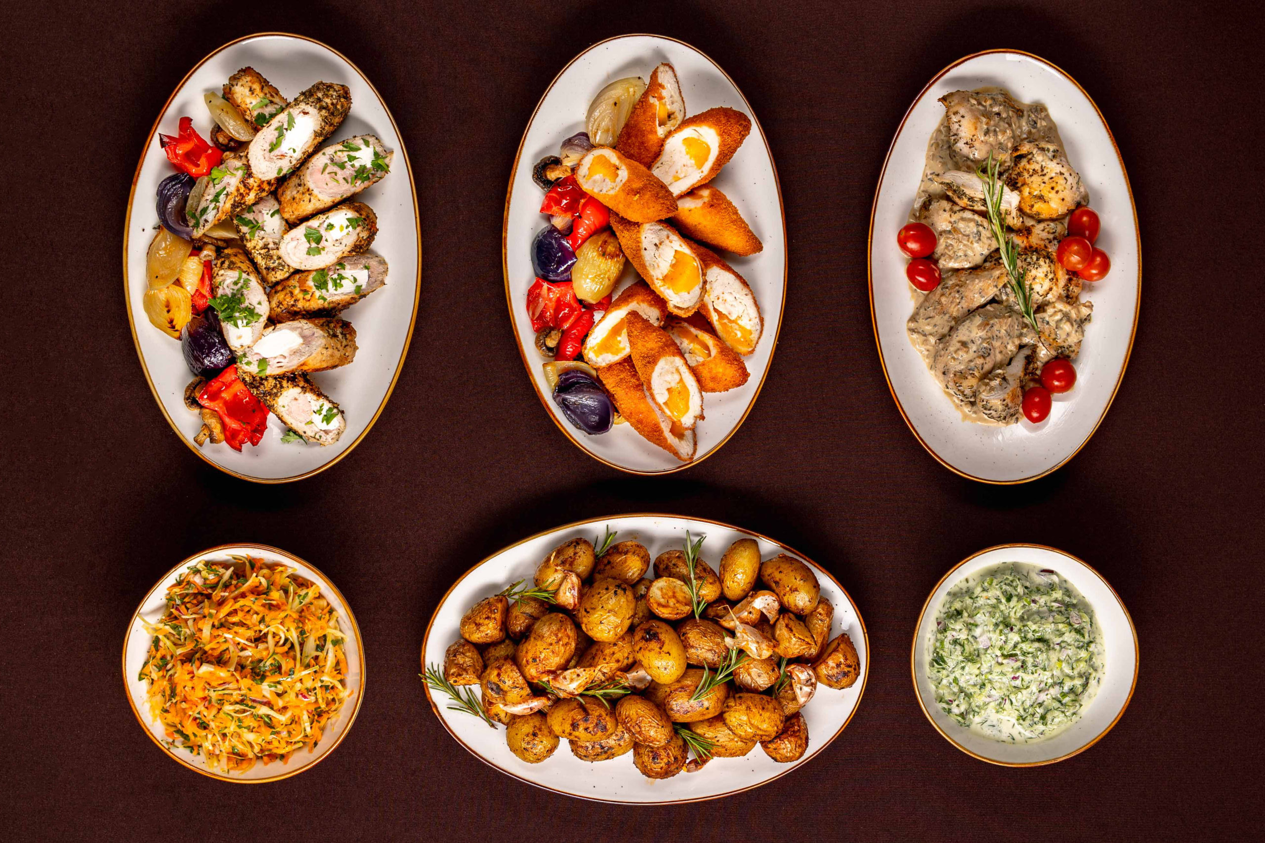 pakiet mięs i dodatków, menu catering okolicznosciowy